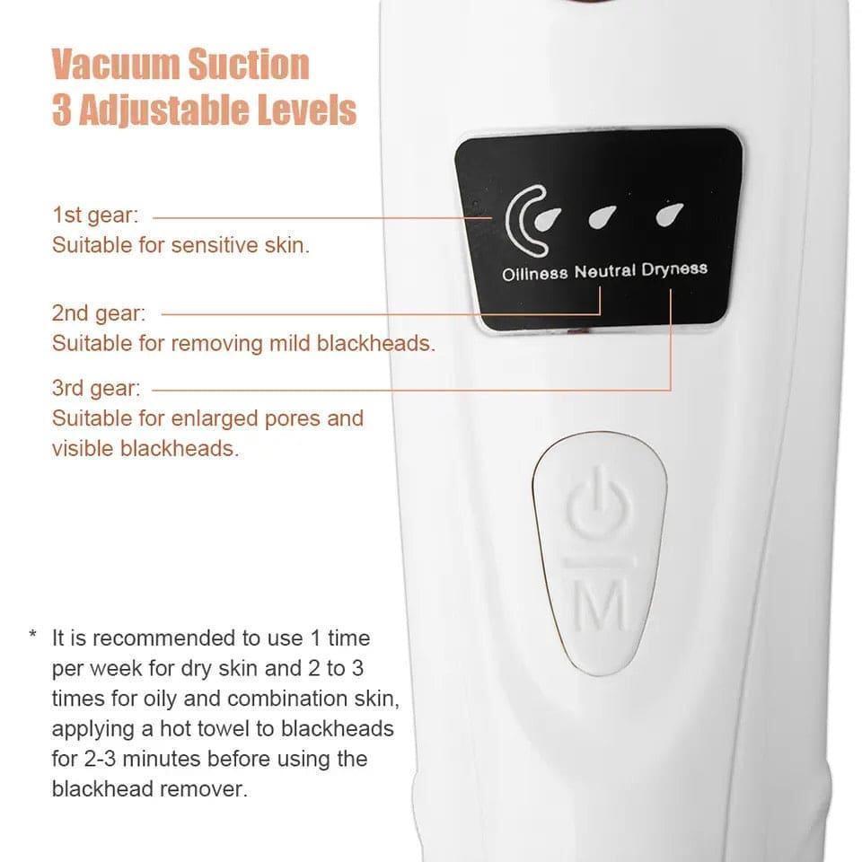 5in1 Blackhead Remover Machine Rechargeable