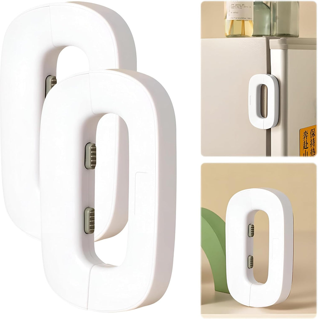 Pack of 02 Child Safety Refrigerator Lock
