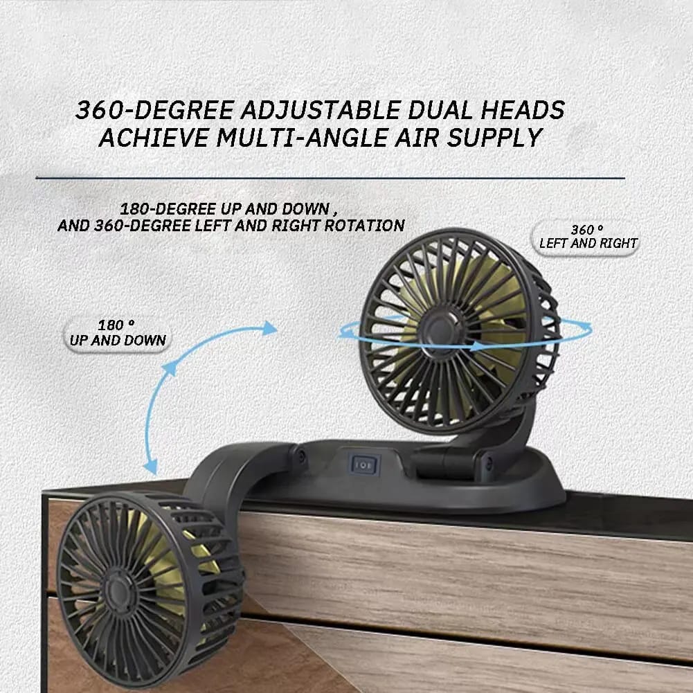 12v Car Dashboard cooling fan