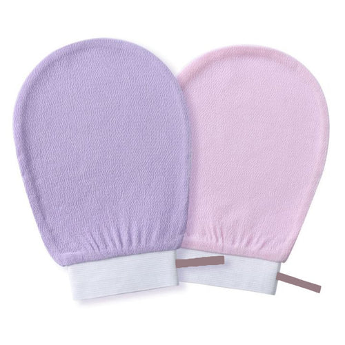 2 PCs Exfoliating Body Gloves For Smooth